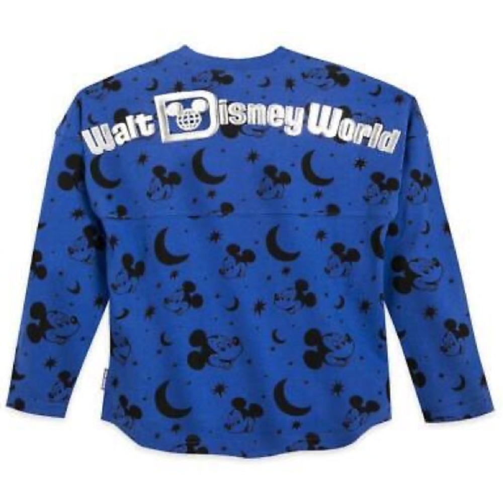 Disney Wishes Come True Spirit Jersey Blue Kids Youth Girls Boys Unisex XL NWT